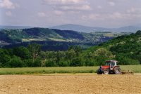 Tracteur à Saint Savin